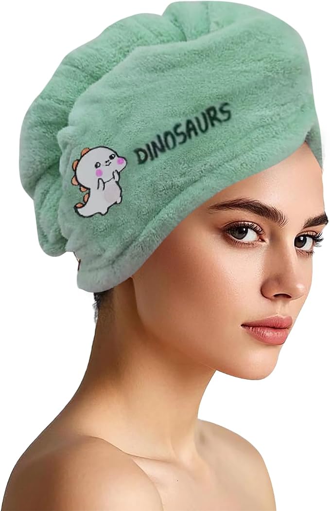 Microfiber Hair Drying Towel Wrap by Unknown