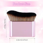 Soft Body Makeup Brush Portable Self Tanning Brush Self Tanner Face & Body - Image 2