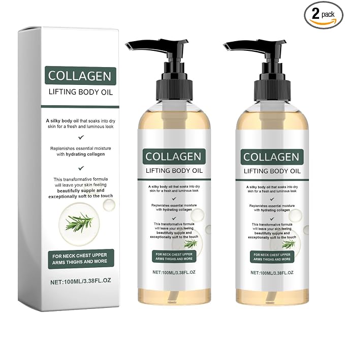 Hydrating Collagen Oil For Body & After Shower, Moisturizing Anti Aging Silk by Unknown