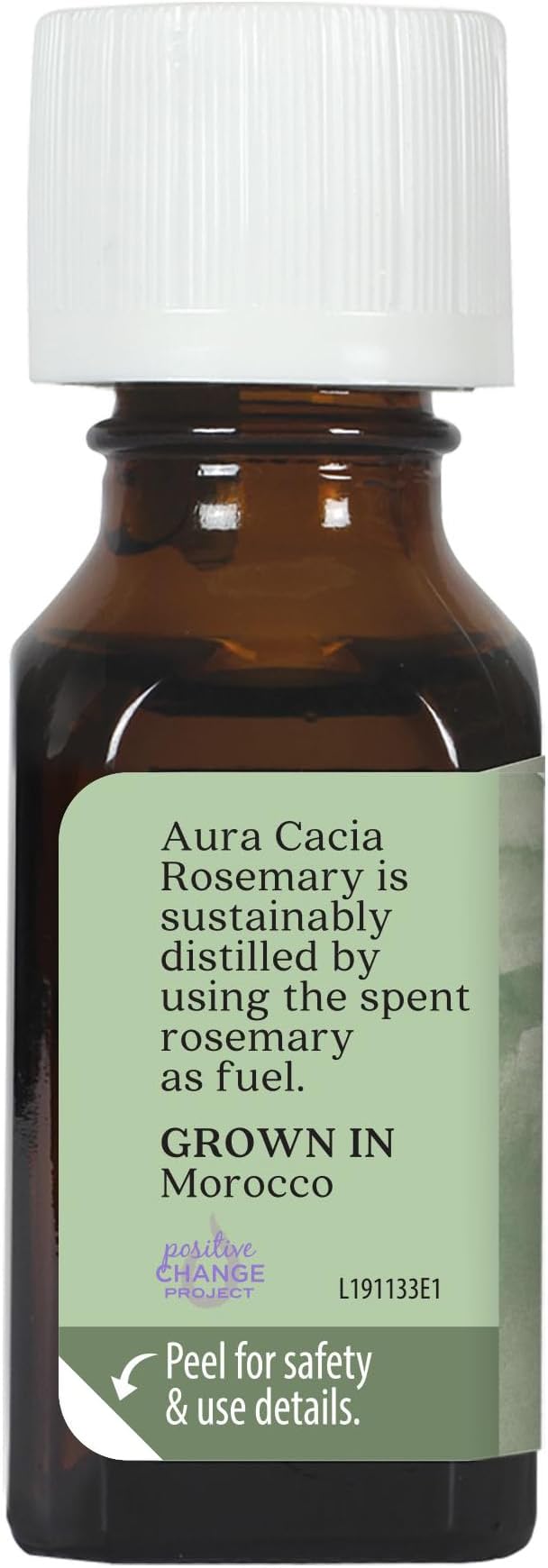 Aura Cacia Rosemary Essential Oil, Pure Rosmarinus Officinalis Oil, Aromatherapy - Image 3