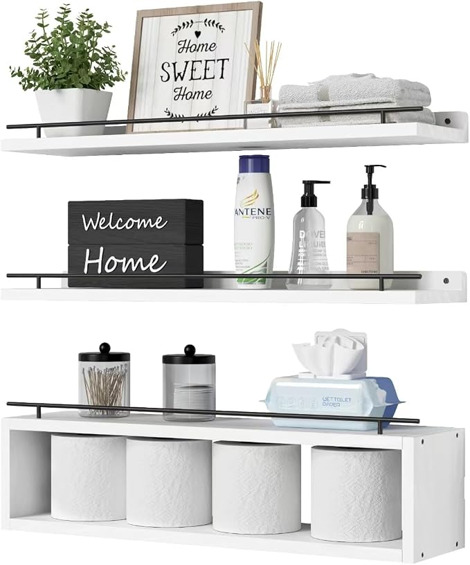 WOPITUES Floating Shelves for Wall 24 inch by WOPITUESOfficial