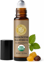 Silk Road Organic Frankincense Oil & Myrrh Essential Oil Roll On by SILKROADORGANIC