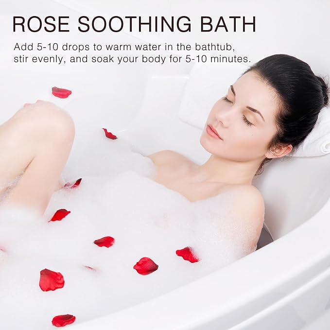 Rose Essential Oil 100ML, 100% Pure Natural Rose Oil - Image 8