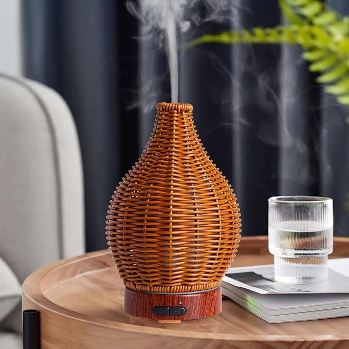 Handwoven Essential Oil Diffuser, Aromatherapy Diffuser by Kobodon