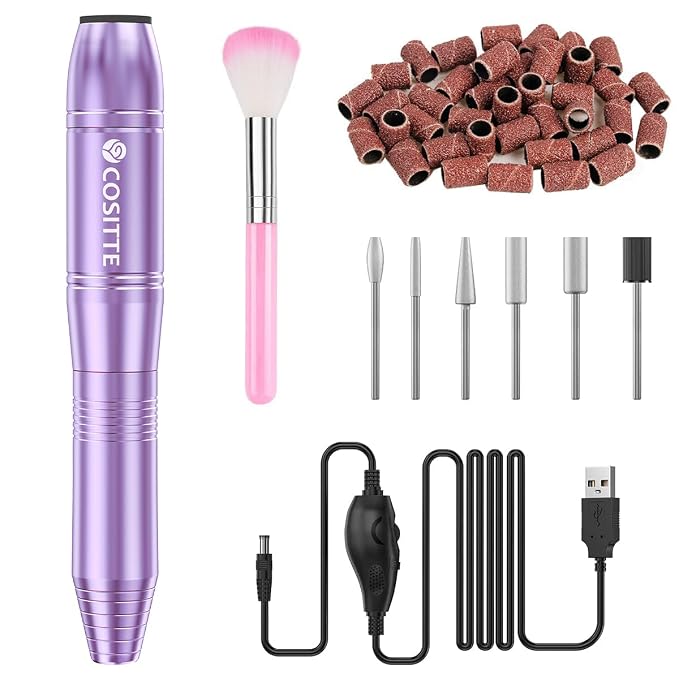 COSITTE Electric Nail Drill, USB Electric Nail Drill Machine by COSITTE