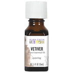 Aura Cacia Pure Vetiver Essential Oil | 0.5 fl. oz. | Vetiveria zizanioides - Image 2