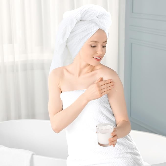 SmoothNovelty 16 Pack Microfiber Bath Towels Bulk 27'' x 60'' Oversized Size - Image 4