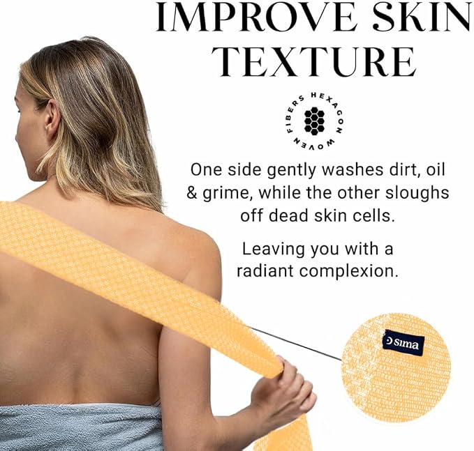 Exfoliating Washcloth Face & Body Scrub Towel - Image 5