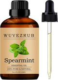 Spearmint Essential Oils, 120ML Pure and Natural Essential Oil by WUVEZRUB