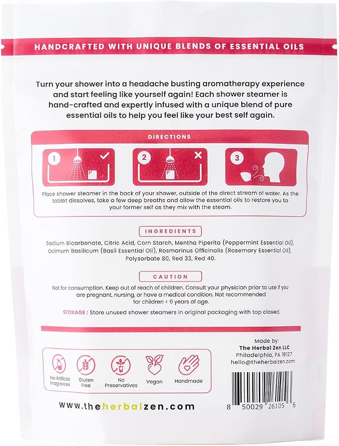 Head Hug Shower Steamers Aromatherapy - Image 9