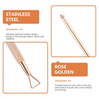 Beavorty Triangle Stainless Steel Cuticle Pusher Gel Remover Tool 4-Pcs Nail - Image 5