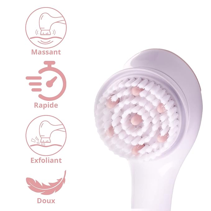 Finishing Touch Flawless Cleanse Spa, Electric Body Brush- - Image 4