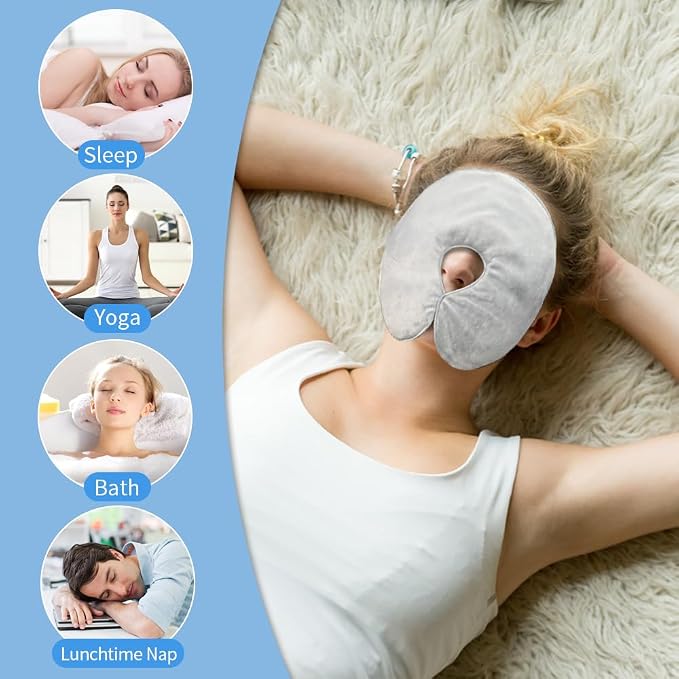 Heated Face Mask, Microwave Heating Pad - Image 6