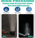 Shower Head with Handheld, Shower Heads High Pressure, High Flow Even with Low - Image 4