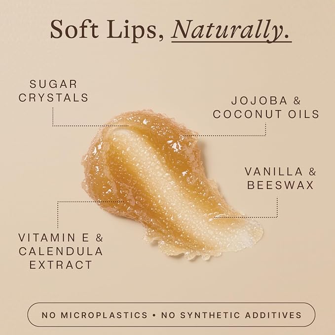 USDA Organic Lip Scrub Vanilla - Image 5
