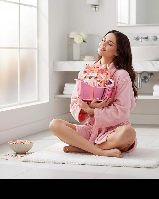 Mothers Day Gifts, Spa Kit for Women, Bath & Body Gift Set, Home Spa Bath Gift - Image 4
