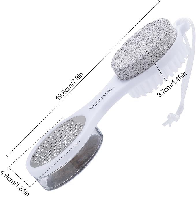 Foot Scrubber Brush with Pumice Stone - Image 5