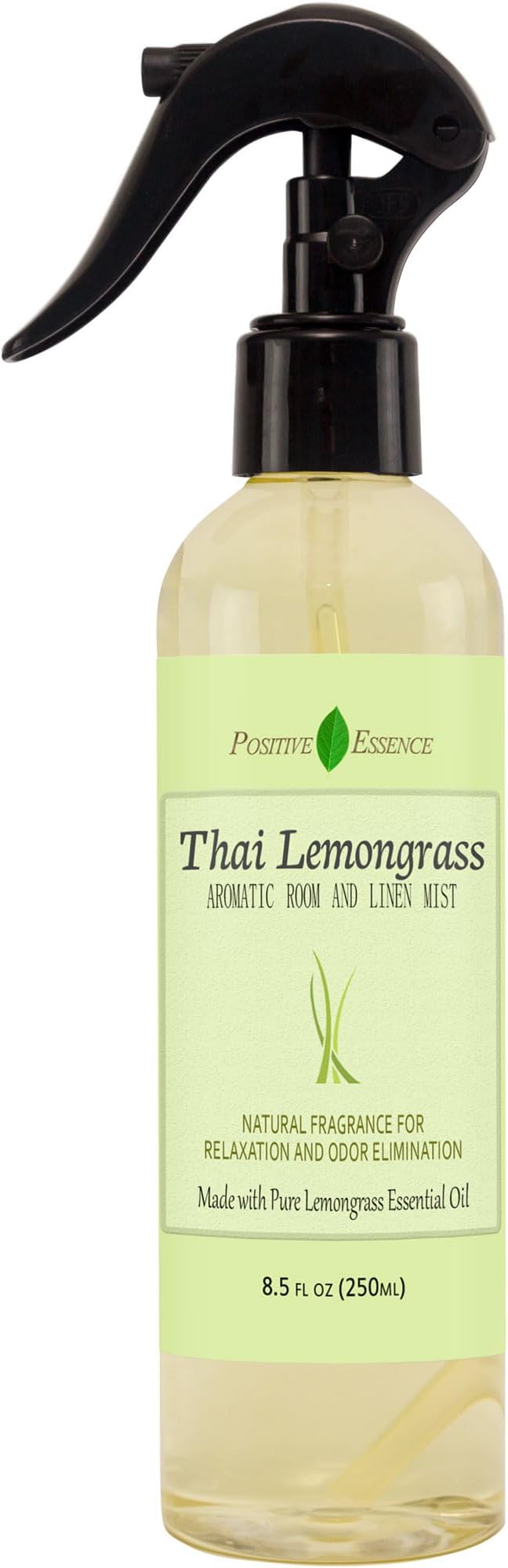 Thai Lemongrass Linen and Room Spray, Natural Air Freshener Made by PositiveEssence
