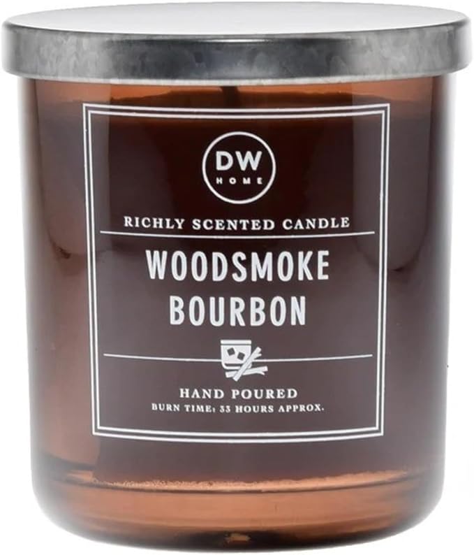 DW Home Woodsmoke Bourbon Candle by DWHome