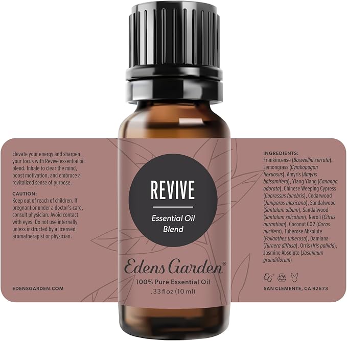 Edens Garden Revive Essential Oil Blend – 100% Pure & Undiluted Aromatherapy Oil - Image 9