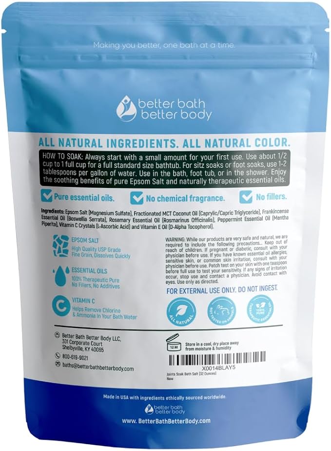 Joints Soak Bath Salt 32 Ounces Epsom Salt - Image 2