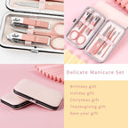 Pink Manicure Set Beauty Tool Portable - Image 4