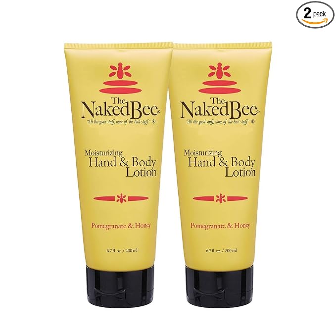 The Naked Bee Pomegranate & Honey Hand and Body Lotion, 6.7oz by TheNakedBee