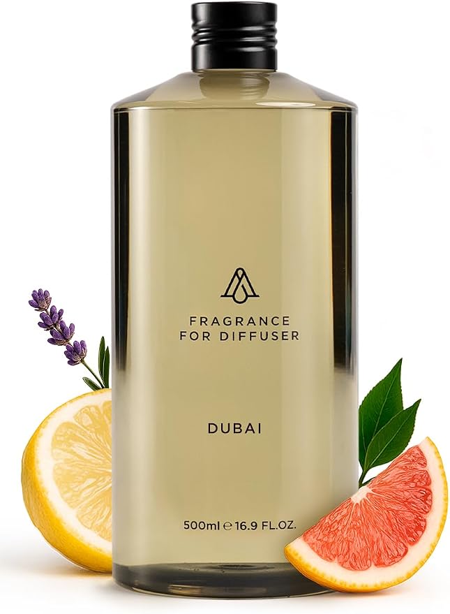 AromaPlan Hotel Scents Dubai 16.9 Fl Oz, Home Luxury Aroma & Hotel Diffuser by AromaPlan