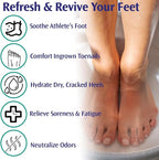 PediFix Soaking Crystals Foot Bath – 6 Packets – Therapeutic Foot Soak - Image 7