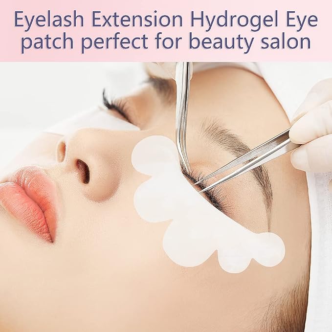 myaokue-up 50 Pairs Eye Gel Pads, Lint Free Under Eye Patches - Image 4