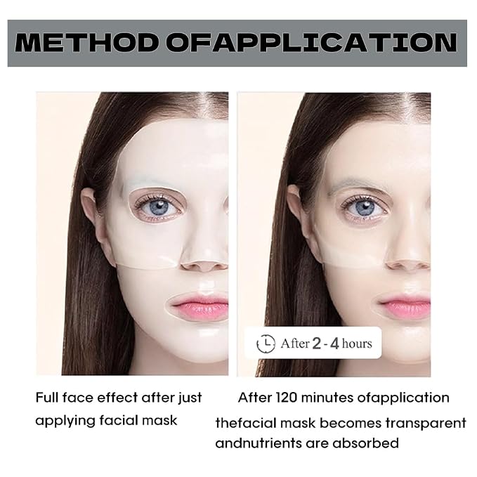 Collagen Face Mask Hydrating Overnight Collagen Face Mask Deep Collagen Anti - Image 4