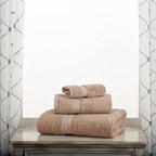 SUPERIOR Egyptian Cotton Pile 3 Piece Towel Set, Includes 1 Bath, 1 Hand - Image 9