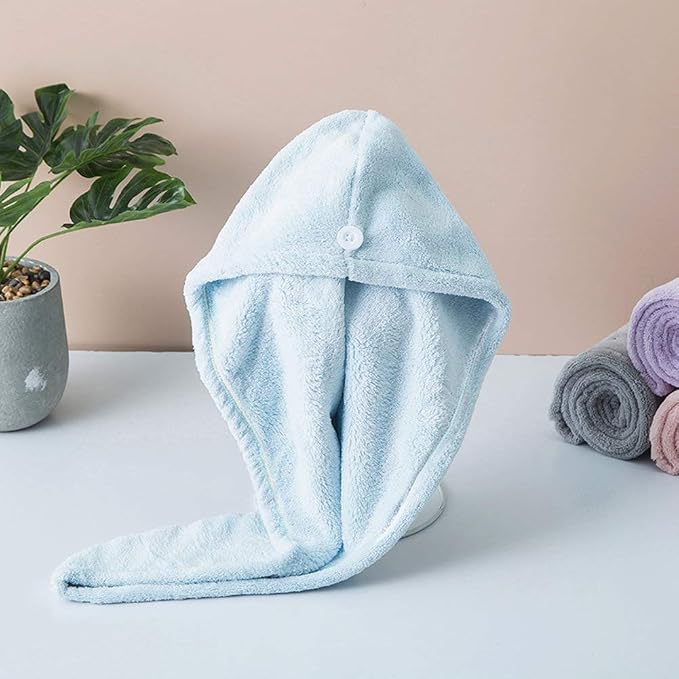 Microfiber Hair Drying Wrap Towel - Image 2