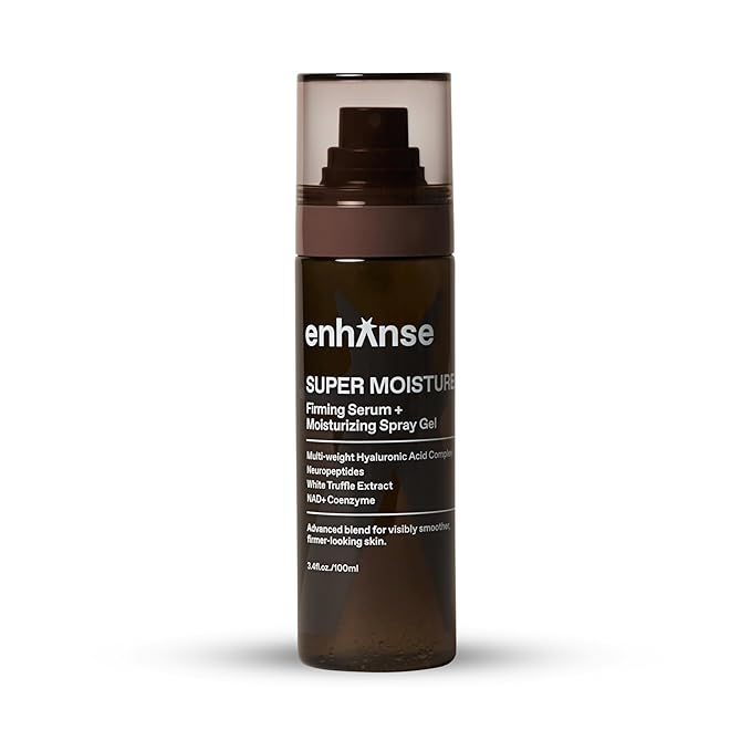 Super Moisture, 2 in 1 Day to Night Serum & Moisturizer Spray, Hydration & by ENHANSE