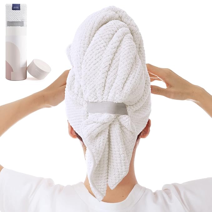 Large Microfiber Hair Towel Wrap by BYCOO