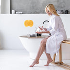 Shower Foot Scrubber, Wall Mounted Bath Massage Pad, Back Scrubber Back - Image 6