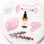 NEUTRIHERBS Jade Gua Sha & Face Roller & Vitamin C Serum Facial Tool Set - Image 8