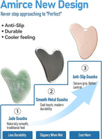Non-Slip Grip Stainless Steel Gua Sha Tool - Image 2