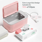 Chefhandy Baby Wipe Warmer, 3-Level Temperature Control, Quiet & Even Heating - Image 5