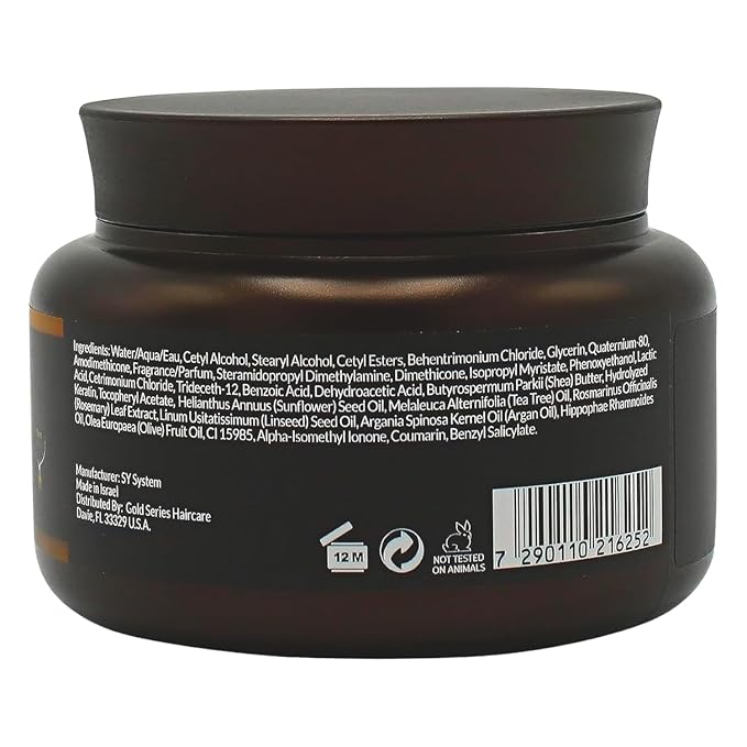 Gold Series Treatment Mask – Deep Hydrating Argan Oil Hair Mask - Image 2