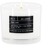 Lulu Candles | Fresh Linen | Luxury Scented Soy Jar Candle | Hand Poured in The by LULUCANDLES