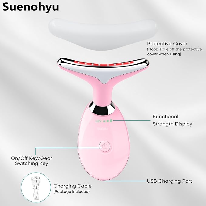 Facial Massager, Portable Face Neck Massager Wand - Image 3