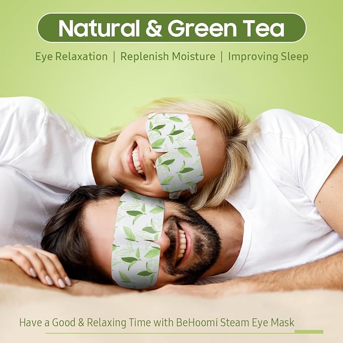 BeHoomi 30Packs Steam Eye Mask, Heated Eye Mask Warm Compress - Image 2