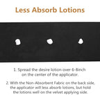 Yvoier Double-Side Used Self Tanner Back Applicator, Non-Absorbent Lotion - Image 4
