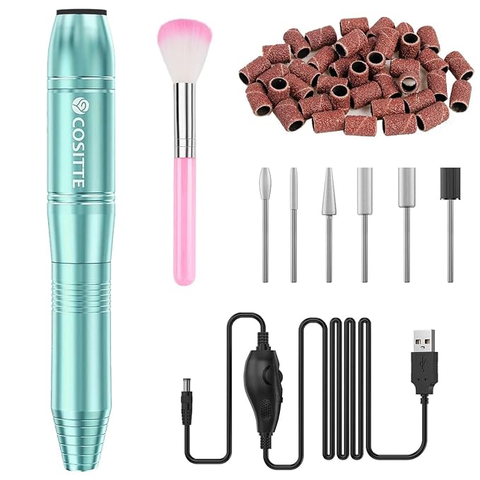 COSITTE Electric Nail Drill, USB Electric Nail Drill Machine by COSITTE