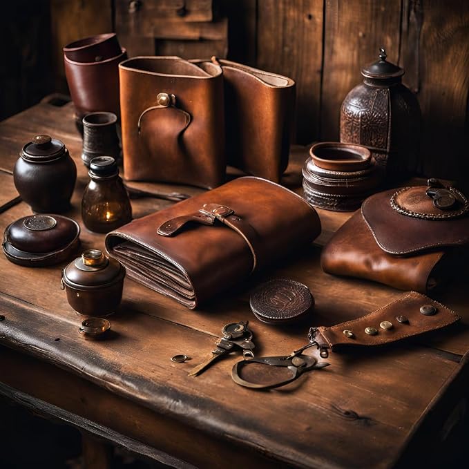 1OAK Leather Candle - Image 3