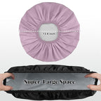 3 Pack Waterproof Reusable Shower Cap - Image 4