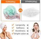 Loofah Bath Sponge, Novosun Mesh Pouf Shower Sponge Soft Exfoliating Shower - Image 2