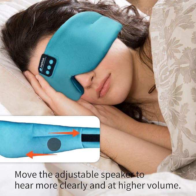 Joythink Sleep Headphones Bluetooth Sleep Mask Silk Kids Children Wireless - Image 6