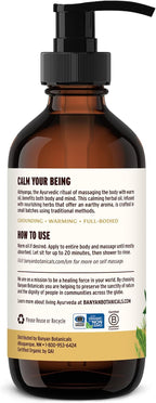 Banyan Botanicals Vata Massage Oil – Organic Herbal Massage Oil - Image 7